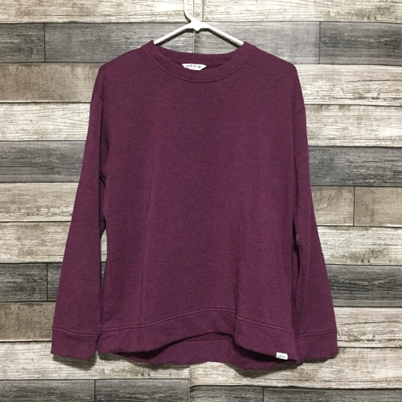 Orvis Classic Collection Sweatshirt Women’s S Purple Pullover Soft Modal Blend - Picture 5 of 8